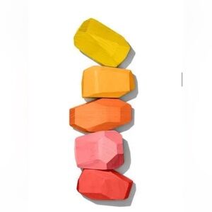 Solid Wood Stacking Boulders